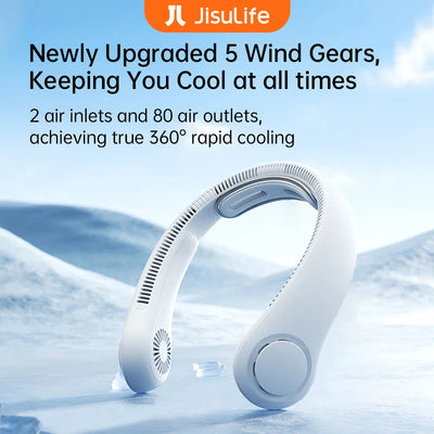 Hands-Free Cooling Neck Fan