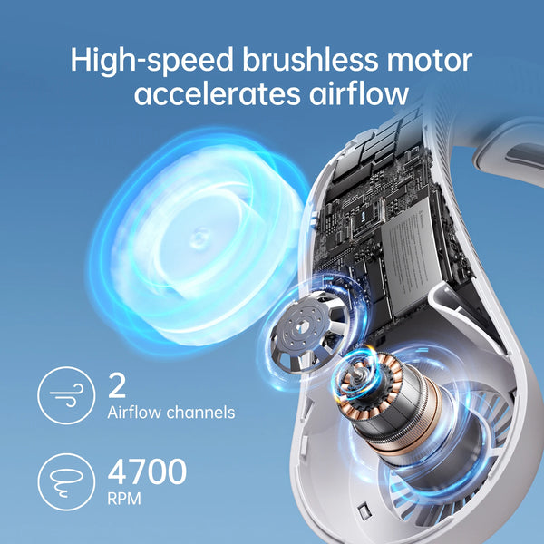 Hands-Free Cooling Neck Fan